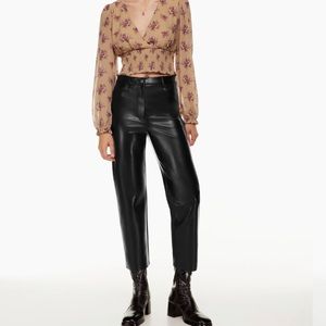Aritzia Wilfred Melina Pant Cropped